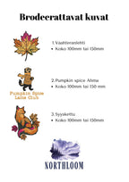 Cross-body laukku, kuvalla tai tekstillä